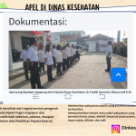 Apel di Dinas Kesehatan Kabupaten Toba