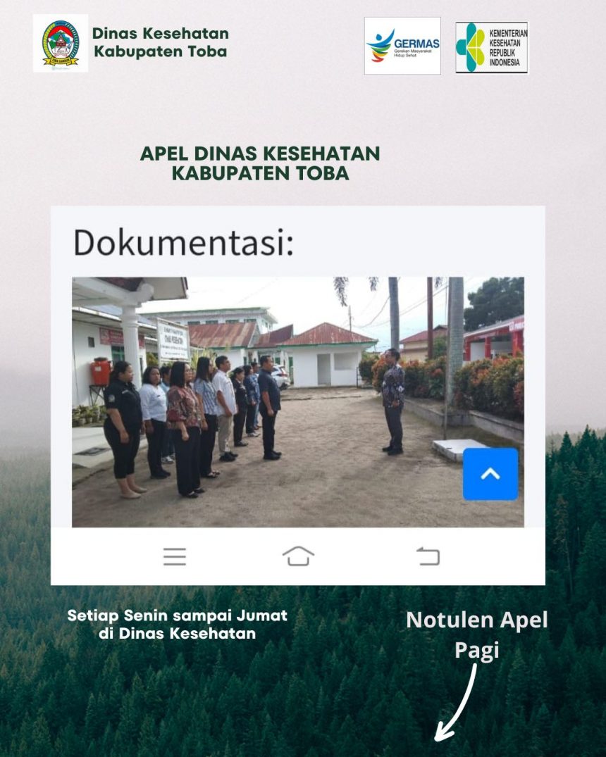 Apel Rutin Dilaksanakan di Dinas Kesehatan agar Tersampaikan Informasi yang Baik untuk Pelayanan Kesehatan