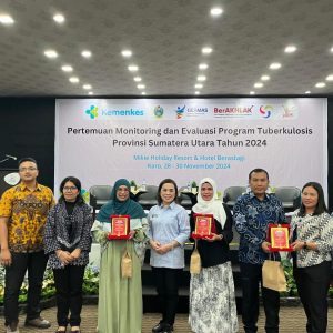 Penghargaan Kategori Program TB Terbaik se Sumut