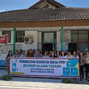 PKG yang Launching di Puskesmas Soposurung Kabupaten Toba