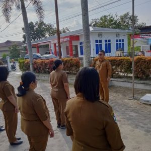 Arahan Kepala Dinas Kesehatan Kabupaten Toba