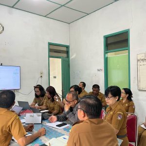Rapat Internal Dinas Kesehatan terkiat dengan Efisiensi Anggaran