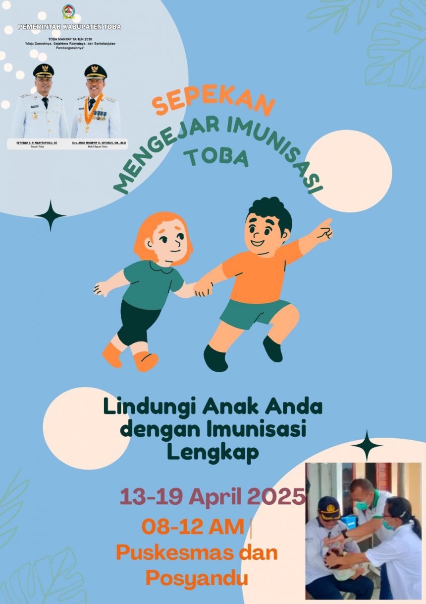 Sepekan Mengejar Imunisasi Toba