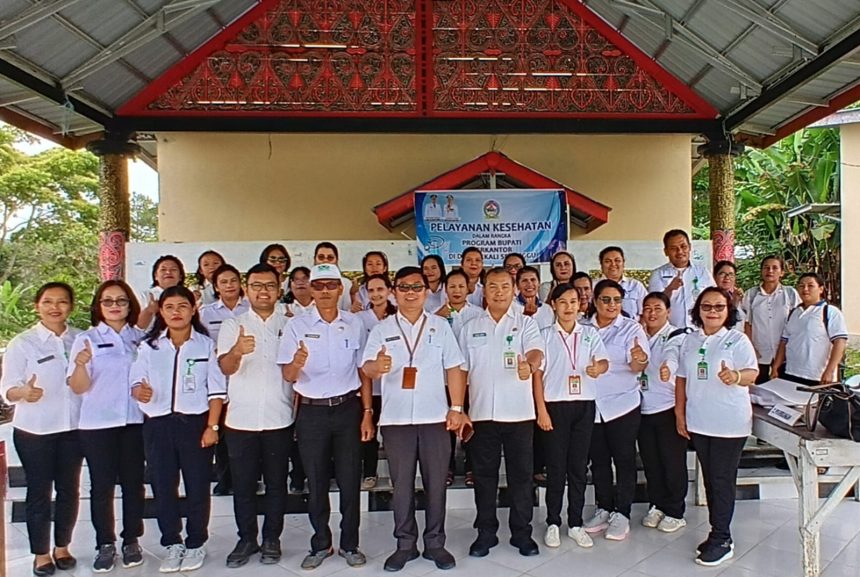 Melaksanakan Pelayanan dan Mendampingi Bupati dan Wakil Bupati berkantor di Desa Melaksanakan Pelayanan dan Mendampingi Bupati dan Wakil Bupati berkantor di Desa