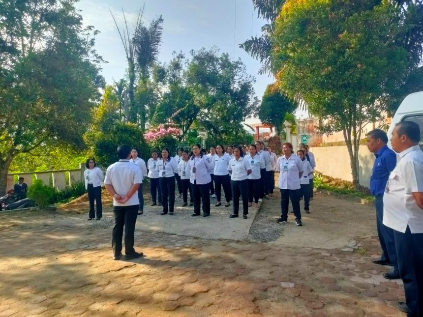 Apel Pagi Bersama UPT Puskesmas