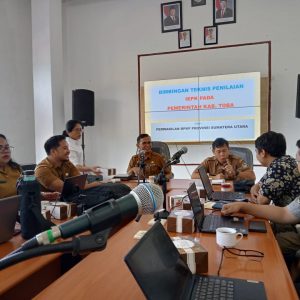 Bimbingan Teknis Penilaian IEPK pada Pemerintah Kabupaten Toba