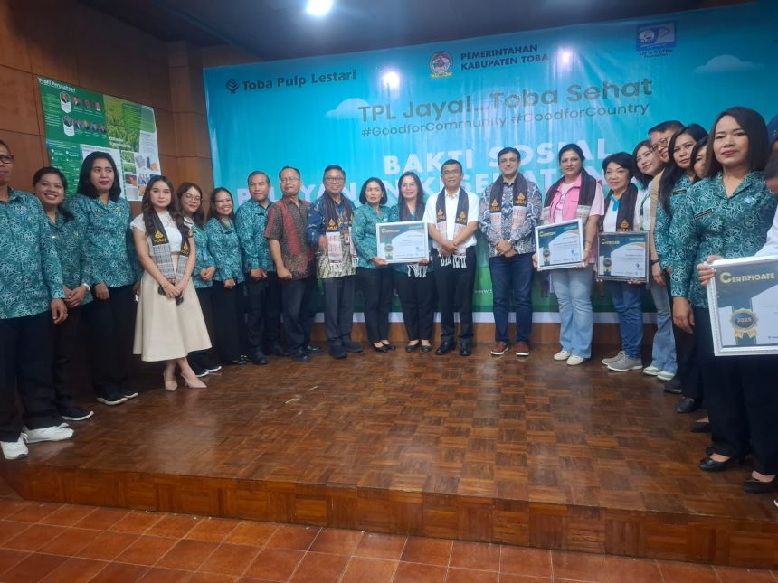 Pelaksanaan Pelayanan Kesehatan Bergerak Program Kolaborasi Bersama Pemerintah Kabupaten Toba Melalui Dinas Kesehatan , Dr’sKoffie, Indian Expatriate Assosiation Medan dan PT.TPL Pelaksanaan Pelayanan Kesehatan Bergerak Program Kolaborasi Bersama Pemerintah Kabupaten Toba Melalui Dinas Kesehatan , Dr’sKoffie, Indian Expatriate Assosiation Medan dan PT.TPL