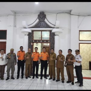 Menerima Audensi Terkait Rencana Kegiatan F1H2O di Kabupaten Toba dari BASARNAS Perwakilan Kelas A Medan