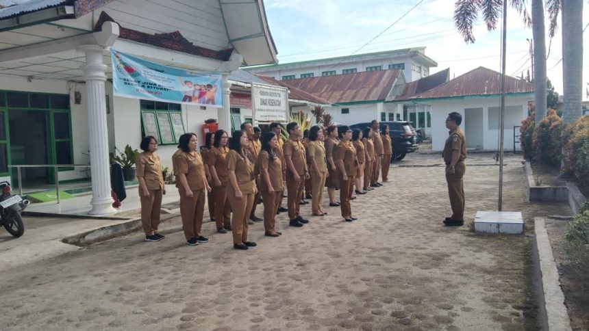 Apel di Lingkungan Dinas Kesehatan Kabupaten Toba
