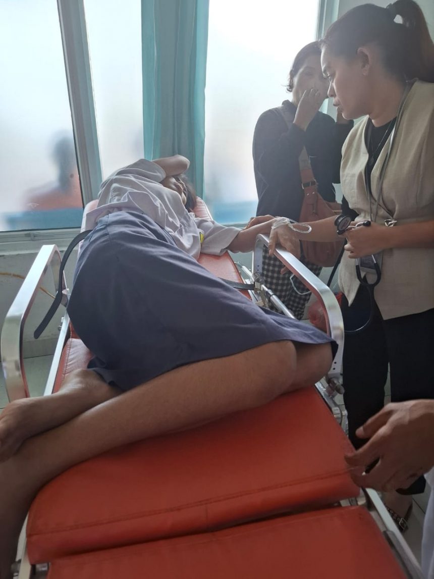 Kejadian diduga keracunan makanan akibat mengkomsumsi makan bergizi gratis Kejadian diduga keracunan makanan akibat mengkomsumsi makan bergizi gratis